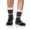 Customizable Thermal Sherpa Dress Socks Winter Warm Fuzzy Anti-Slip Crew Length Knitted Fleece Lined Floor Slippers - Cozy & Co. Market