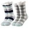 Customizable Thermal Sherpa Dress Socks Winter Warm Fuzzy Anti-Slip Crew Length Knitted Fleece Lined Floor Slippers - Cozy & Co. Market