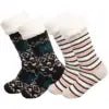 Customizable Thermal Sherpa Dress Socks Winter Warm Fuzzy Anti-Slip Crew Length Knitted Fleece Lined Floor Slippers - Cozy & Co. Market