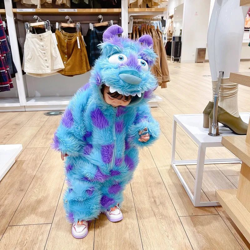 Cute Animal Baby Jumpsuit With Hooded Zipper - Cozy & Co. Market