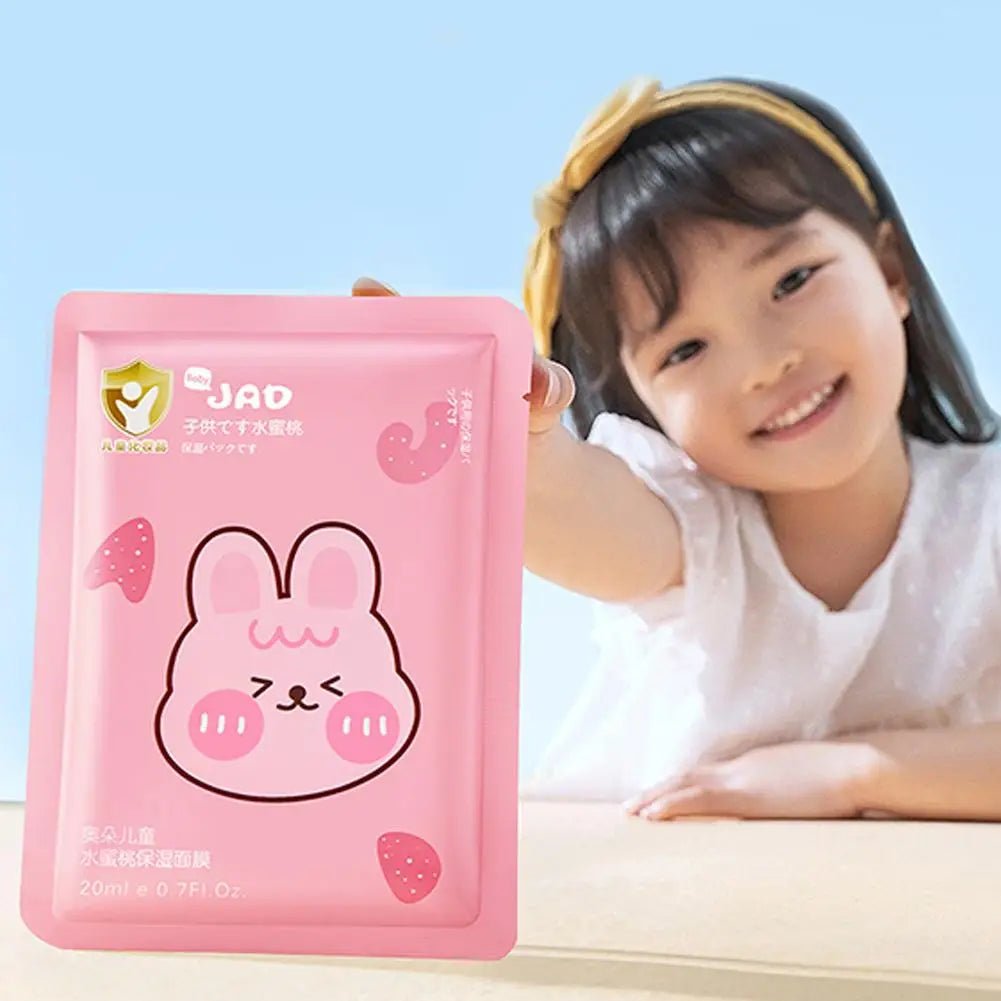 Cute Animal Cartoon Sheet Masks Childrens Spa Facial Masks Nourish For All Skin Types Gentle Moisturizing Brighten Mask Skincare - Cozy & Co. Market