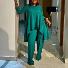D3310 New Cross-border Amazon European and American Fashion Elegant Ruffled Solid Color Hip African dress - Cozy & Co. Market