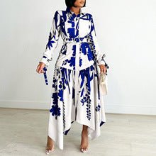 D3310 New Cross-border Amazon European and American Fashion Elegant Ruffled Solid Color Hip African dress - Cozy & Co. Market