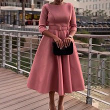 D3310 New Cross-border Amazon European and American Fashion Elegant Ruffled Solid Color Hip African dress - Cozy & Co. Market