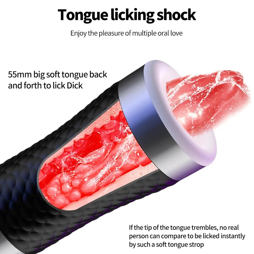 Deep Throat Squeezing Sucking Vibrating Automatic Men Masturbation Aircraft Cup Electric Male Suck Stroker Masturbator Machines - Cozy & Co. Market