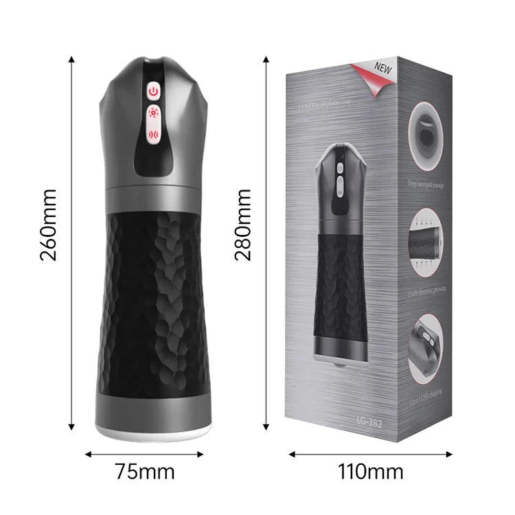 Deep Throat Squeezing Sucking Vibrating Automatic Men Masturbation Aircraft Cup Electric Male Suck Stroker Masturbator Machines - Cozy & Co. Market