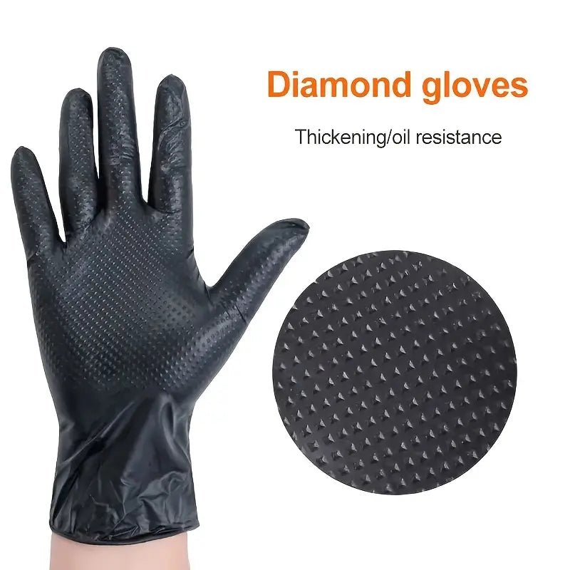 Diamond Pattern Nitrile Gloves - Cozy & Co. Market