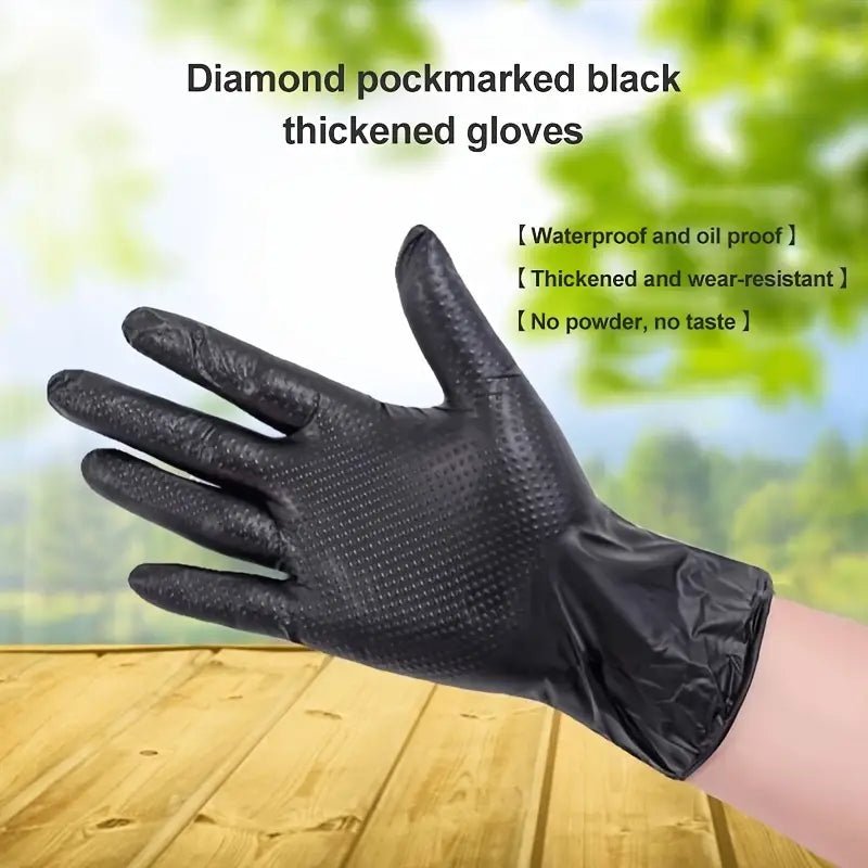 Diamond Pattern Nitrile Gloves - Cozy & Co. Market