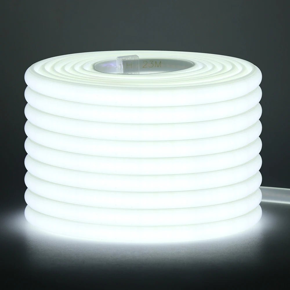 Dimmable 220V COB LED Neon Strip Light Switch Dimmer Power Kit 5m 10m 30m 3000K 4000K 6000K 288 LEDs Flex Tape 0.5m Waterproof - Cozy & Co. Market