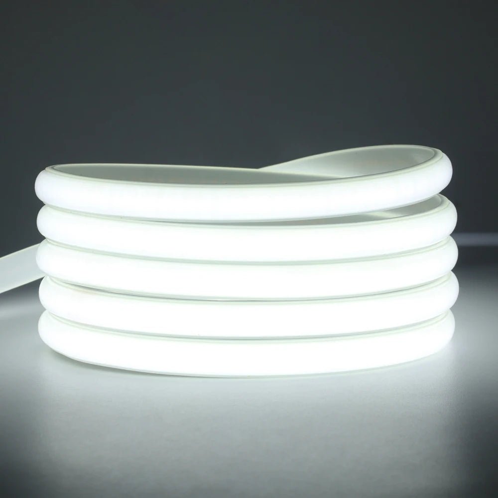 Dimmable 220V COB LED Neon Strip Light Switch Dimmer Power Kit 5m 10m 30m 3000K 4000K 6000K 288 LEDs Flex Tape 0.5m Waterproof - Cozy & Co. Market