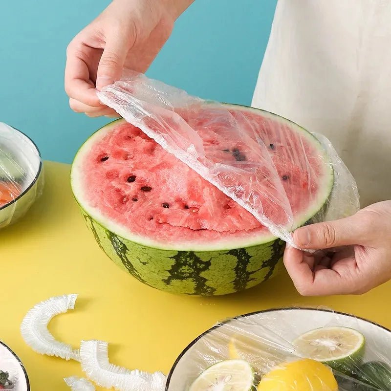 Disposable Food Cover Saran Wrap Bowel Cover Food Grade Fresh-keeping Plastic Bag Kitchen Storage Accessories - Cozy & Co. Market
