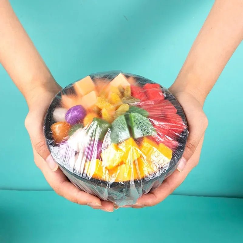 Disposable Food Cover Saran Wrap Bowel Cover Food Grade Fresh-keeping Plastic Bag Kitchen Storage Accessories - Cozy & Co. Market