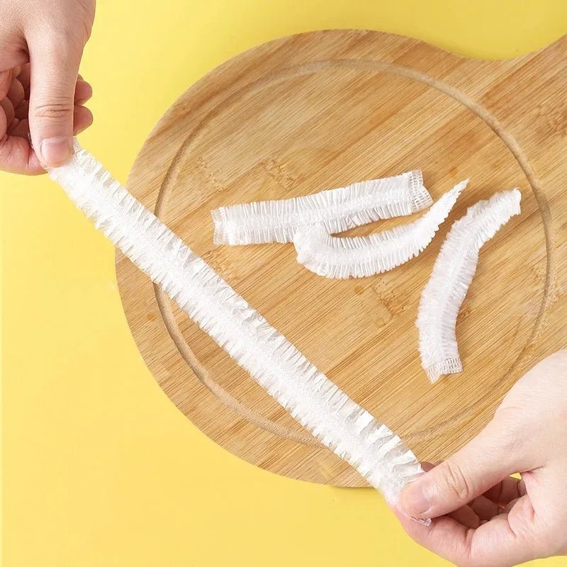 Disposable Food Cover Saran Wrap Bowel Cover Food Grade Fresh-keeping Plastic Bag Kitchen Storage Accessories - Cozy & Co. Market