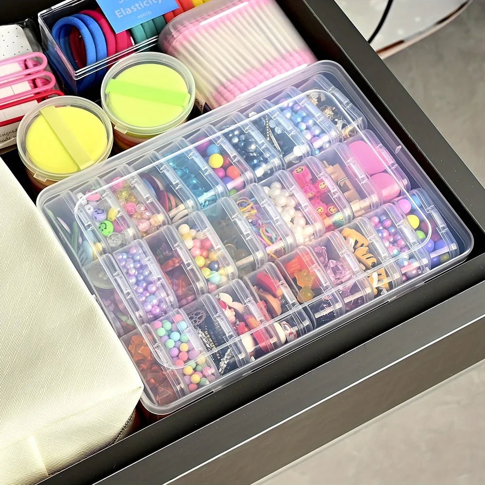 DIY Diamond Painting Embroidery Storage Box, Nail Art Jewelry Rhinestone Mosaic Storage Container, Multifunctional Storage Box - Cozy & Co. Market