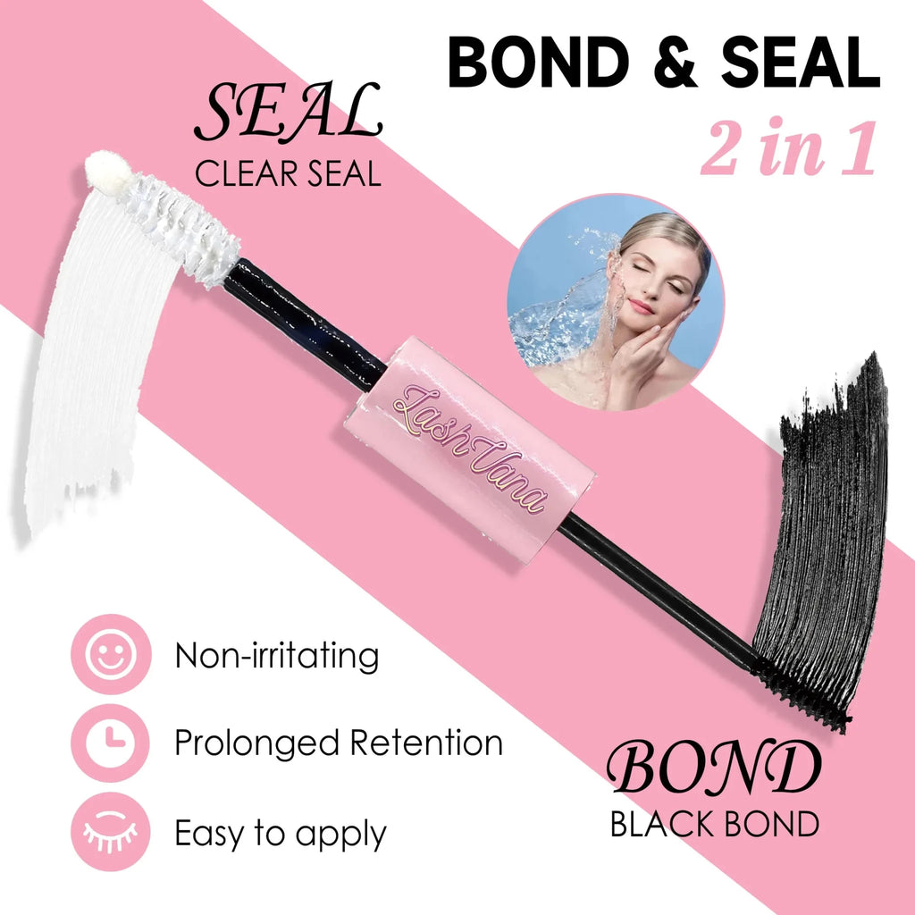 DIY Lashes Extension Kit Eyelashes 200 PCS Clusters Lash Bond and Seal Makeup Tools for Gluing Lashes Gluing Glue Accessories - Cozy & Co. Market