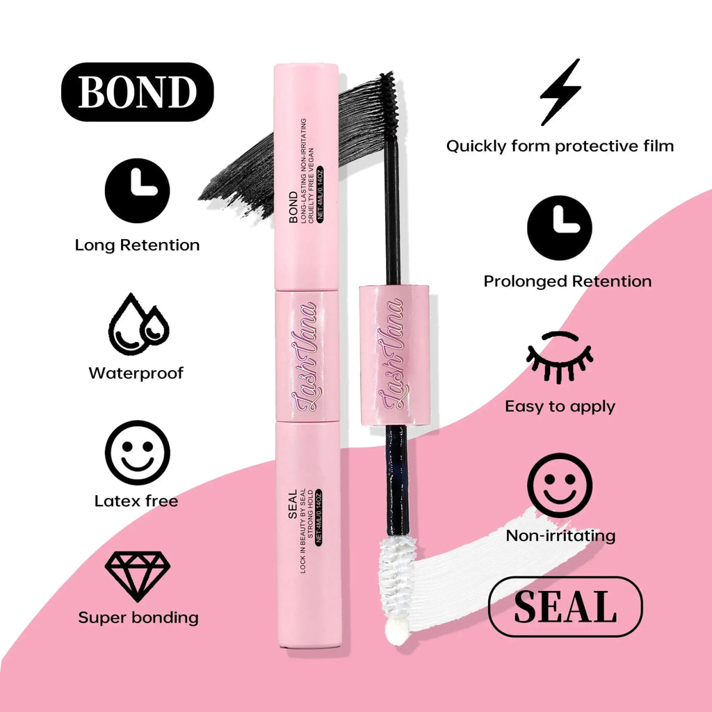 DIY Lashes Extension Kit Eyelashes 200 PCS Clusters Lash Bond and Seal Makeup Tools for Gluing Lashes Gluing Glue Accessories - Cozy & Co. Market
