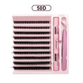 DIY Lashes Extension Kit Eyelashes 200 PCS Clusters Lash Bond and Seal Makeup Tools for Gluing Lashes Gluing Glue Accessories - Cozy & Co. Market