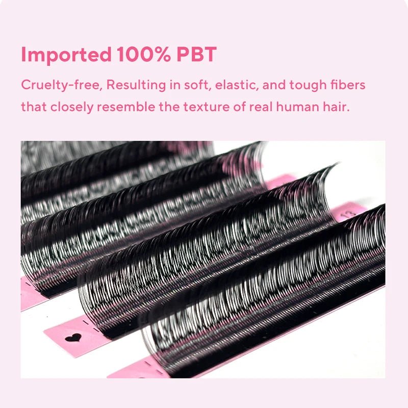 DIYDAY U-shaped Eyelash Extension Easy to Apply 3D Volume False Lashes Natural Wispy U YY Shape Faux Mink Eyelashes for Makeup - Cozy & Co. Market