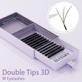 DIYDAY W Shape Eyelashes Extensions W Shaped Bloom 3d 4d 5d 6d 7d 8d Eye Lashes Natural Soft Premade Fan Lash Extensions - Cozy & Co. Market