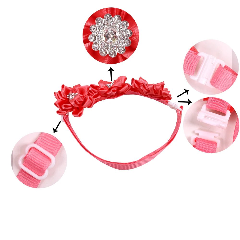 Dog & Cat Bow Tie Collar Accessories — Mixed Colours - Cozy & Co. Market