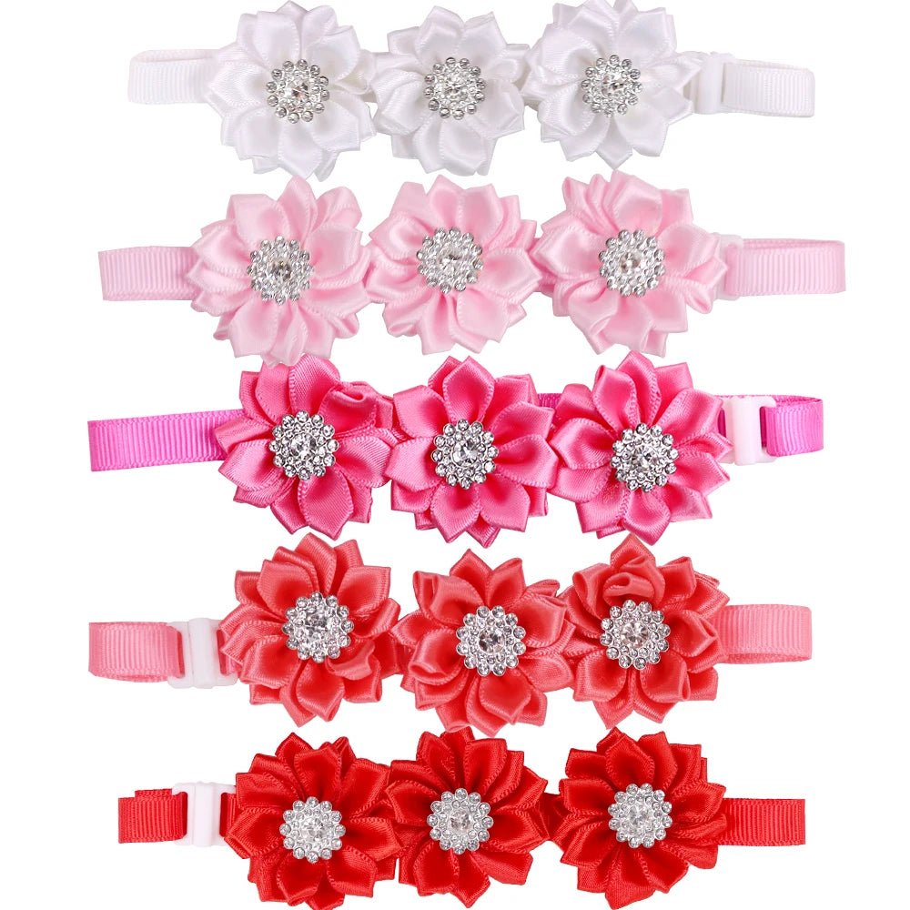 Dog & Cat Bow Tie Collar Accessories — Mixed Colours - Cozy & Co. Market