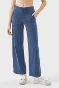 Drawstring Active Pants with Pockets - Cozy & Co. Market