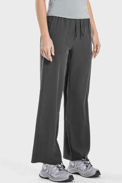 Drawstring Pocketed Active Pants - Cozy & Co. Market