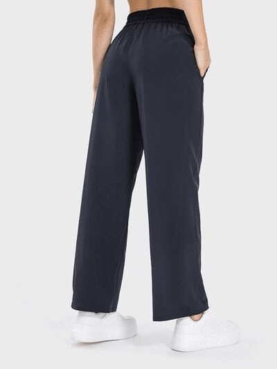 Drawstring Pocketed Active Pants - Cozy & Co. Market