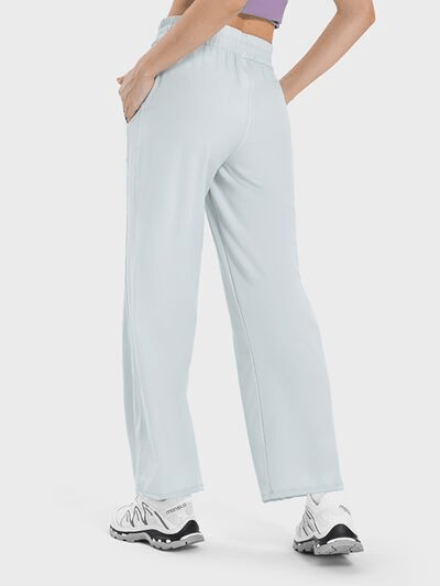 Drawstring Pocketed Active Pants - Cozy & Co. Market
