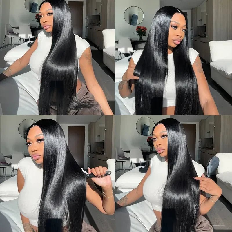 Drop Shipping Cuticle Aligned Bone Straight Double Drawn Raw Virgin Hair Unprocessed Bone Straight Braiding Human Hair Extension - Cozy & Co. Market