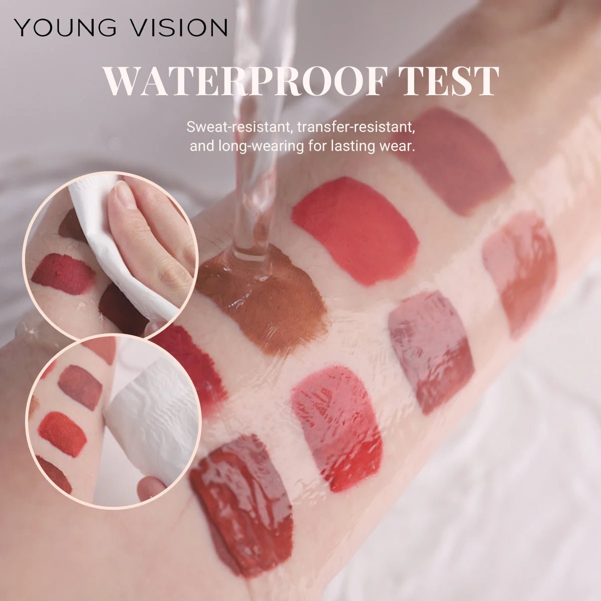 DUNUF 8-color matte velvet smooth easy-to-apply square tube lip gloss waterproof three-dimensional plumping lipstick - Cozy & Co. Market