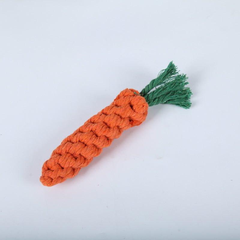 Durable Carrot Shaped Pet Chew Toy - Cozy & Co. Market