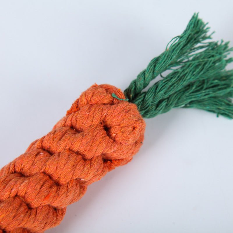 Durable Carrot Shaped Pet Chew Toy - Cozy & Co. Market