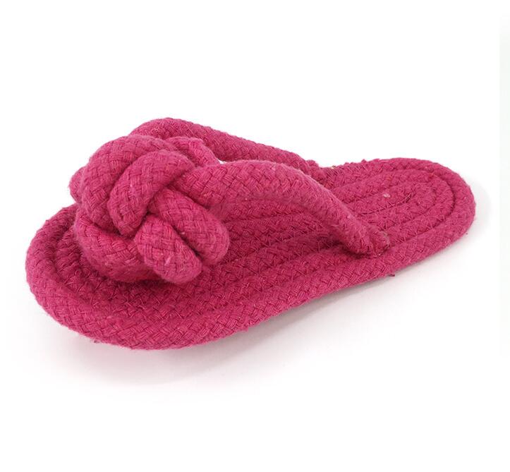 Durable Cotton Rope Slippers Dog Chew Toy - Cozy & Co. Market