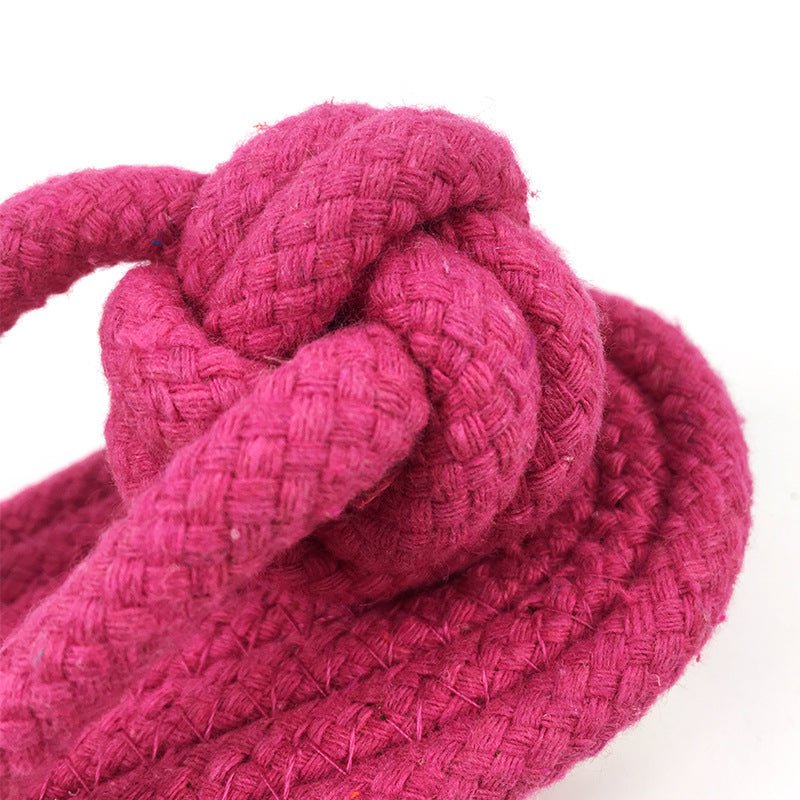 Durable Cotton Rope Slippers Dog Chew Toy - Cozy & Co. Market