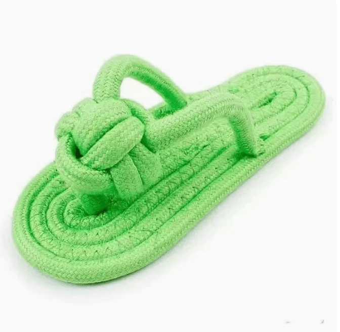 Durable Cotton Rope Slippers Dog Chew Toy - Cozy & Co. Market