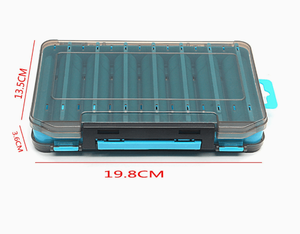 Durable Dual-Sided Fishing Tackle Box - Cozy & Co. Market