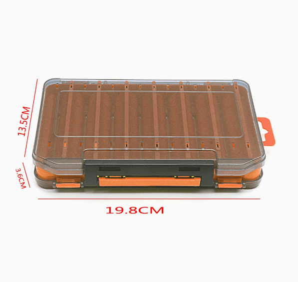 Durable Dual-Sided Fishing Tackle Box - Cozy & Co. Market