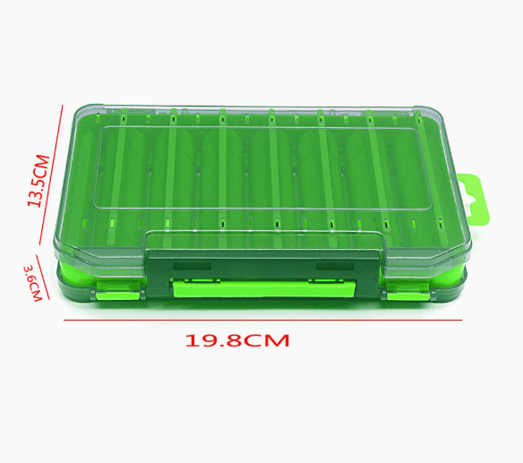 Durable Dual-Sided Fishing Tackle Box - Cozy & Co. Market