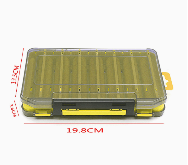 Durable Dual-Sided Fishing Tackle Box - Cozy & Co. Market