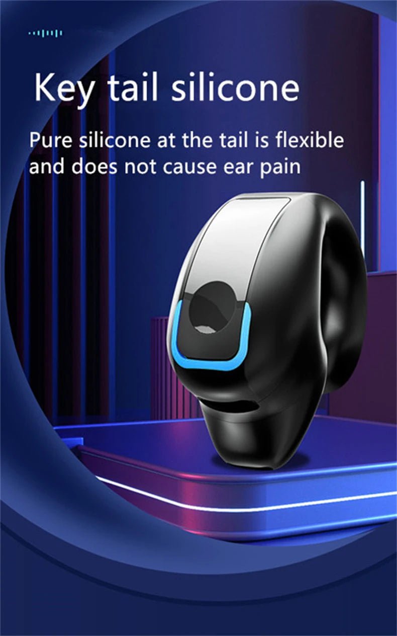 Earphone Clip Wireless Bluetooth Headphone Bone Conduction Headset High Quality TWS Auriculares Sport Noise Canceling With Mic - Cozy & Co. Market