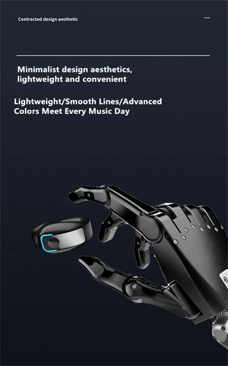 Earphone Clip Wireless Bluetooth Headphone Bone Conduction Headset High Quality TWS Auriculares Sport Noise Canceling With Mic - Cozy & Co. Market