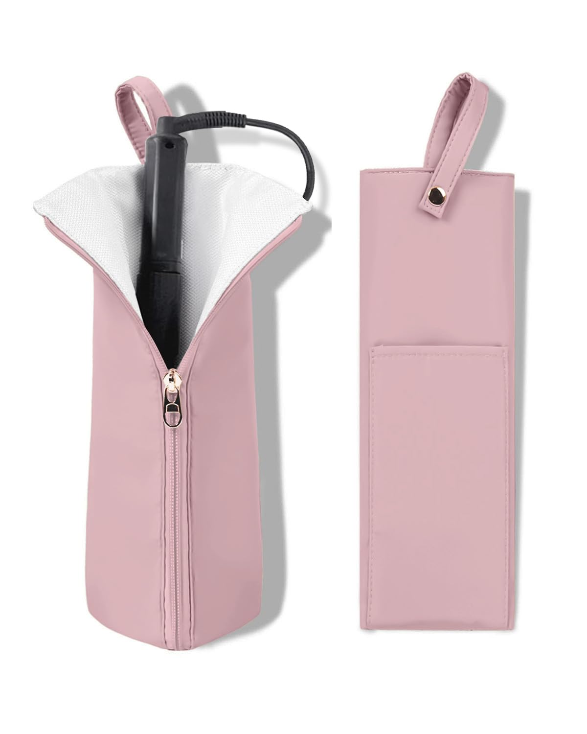 Easy-U Hot Iron Holder & Mat Heat Resistant Travel Bag for Curling Iron Flat Iron - Hair Tool Organizer for Home Travel - Cozy & Co. Market