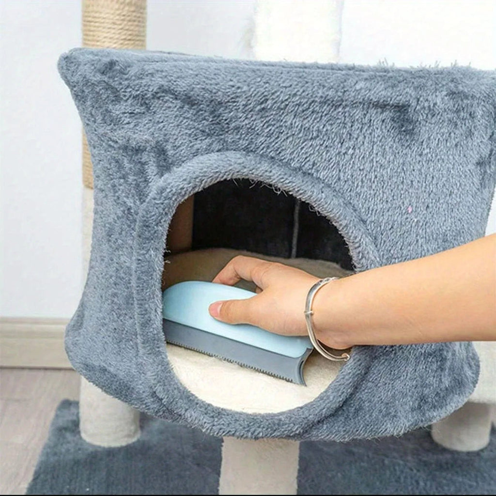 Effective Pet Hair Remover Brush For Cats And Dogs - Gently Shaves Wool And Cleans Fur For A Neat And Tidy Home - Cozy & Co. Market