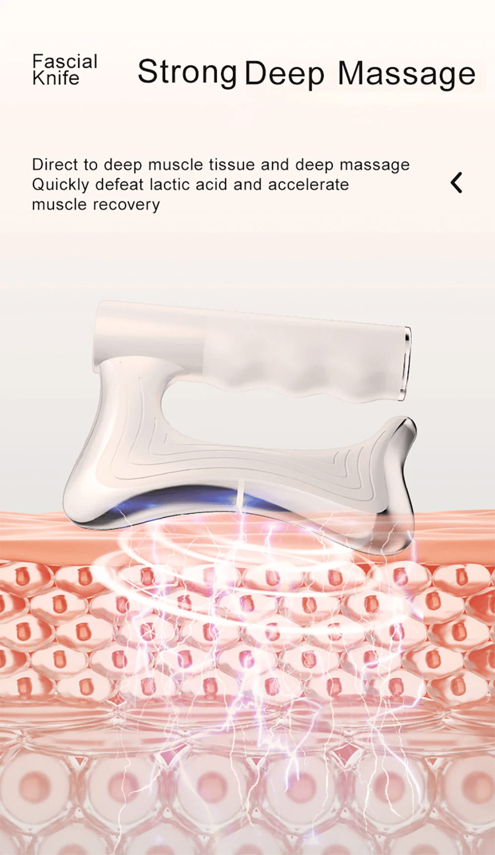 Electric Deep Tissue Massage Blade – Heated Fascia Relaxation Tool - Cozy & Co. Market