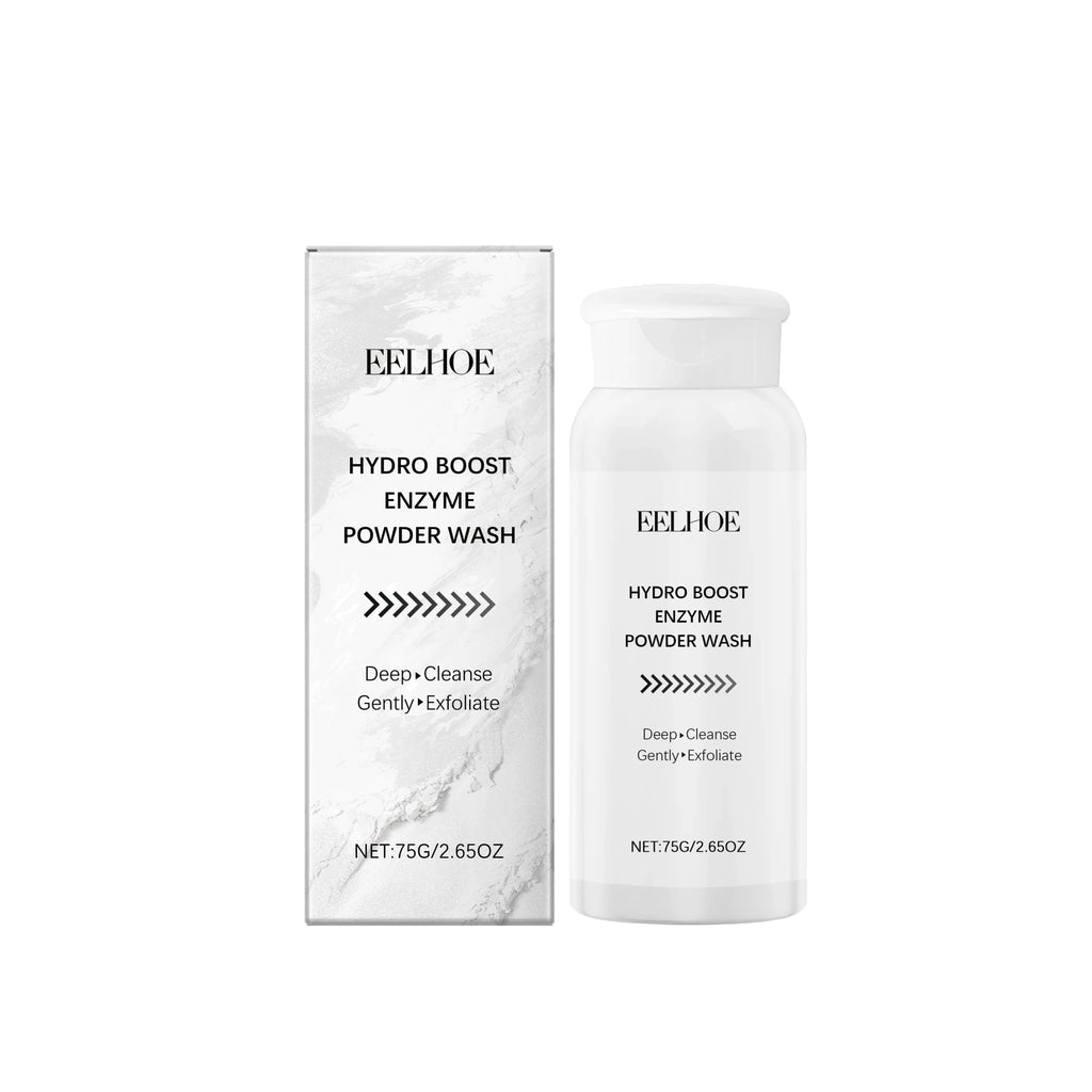 Enzyme Face Wash Powder 75g Gentle Exfoliating Cleanser for Sensitive Skin Removes Dirt Brightens Skin Travel Friendly Formula - Cozy & Co. Market