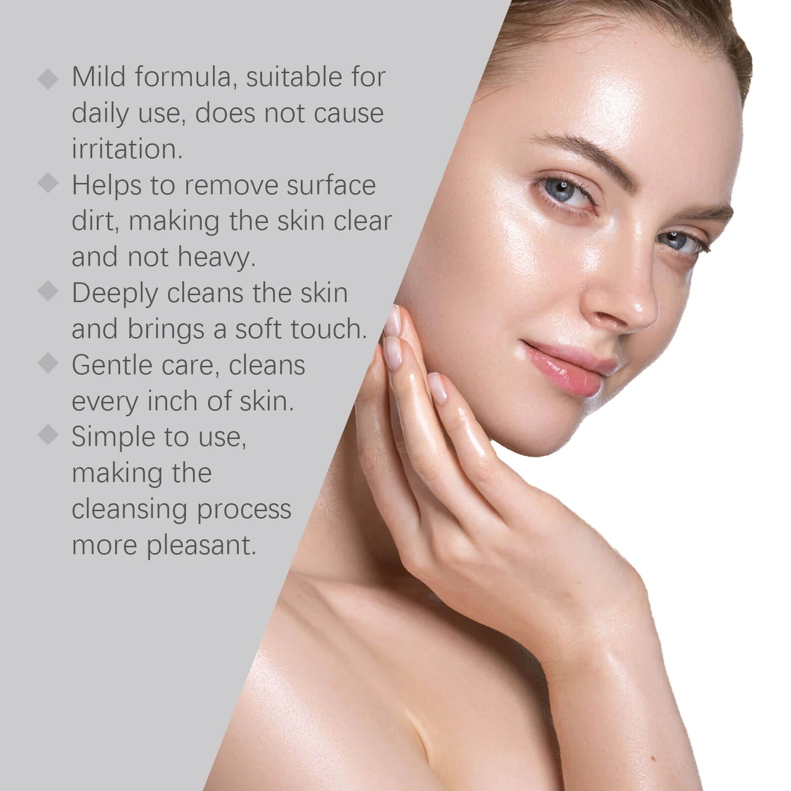 Enzyme Face Wash Powder 75g Gentle Exfoliating Cleanser for Sensitive Skin Removes Dirt Brightens Skin Travel Friendly Formula - Cozy & Co. Market