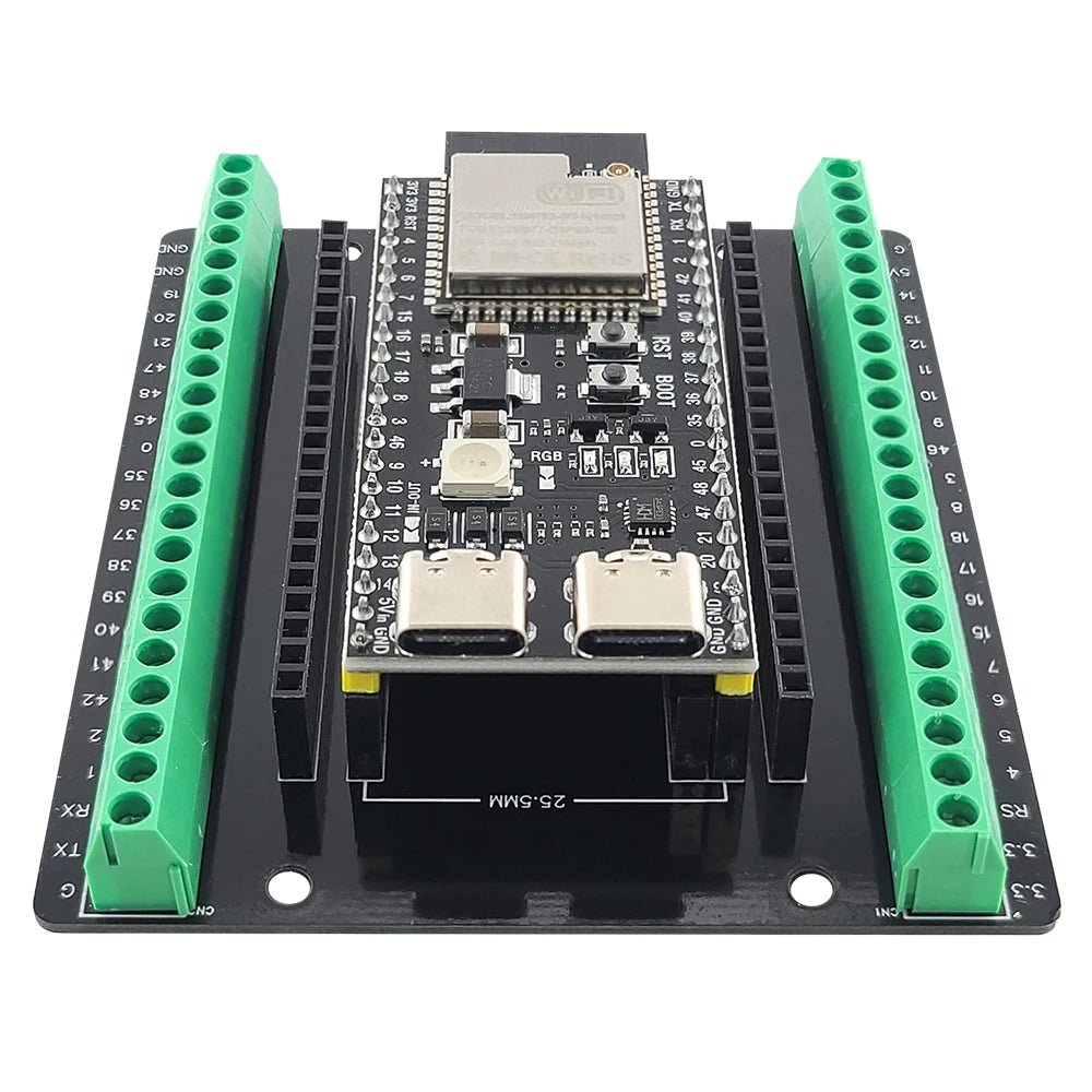 ESP32-S3 Development Boards with Expansion Adapter Kit 2.4G Wifi BT Module ESP32-S3-1 N8R2 N16R8 44Pin Type-C ESP32-S3 - Cozy & Co. Market