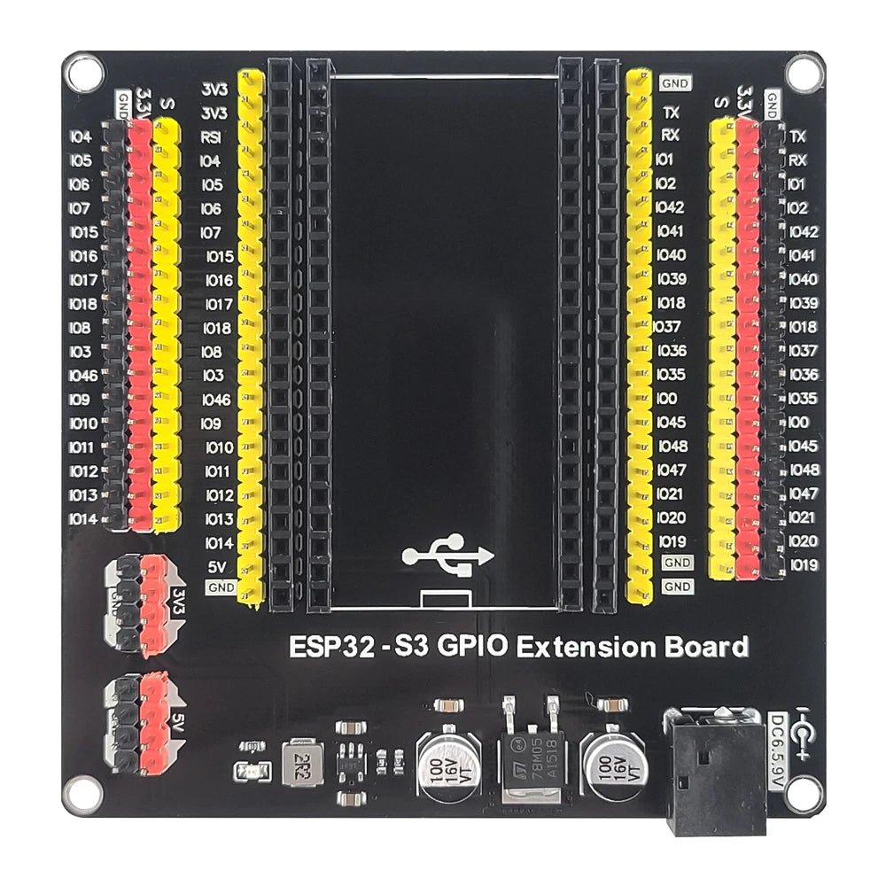 ESP32-S3 Development Boards with Expansion Adapter Kit 2.4G Wifi BT Module ESP32-S3-1 N8R2 N16R8 44Pin Type-C ESP32-S3 - Cozy & Co. Market
