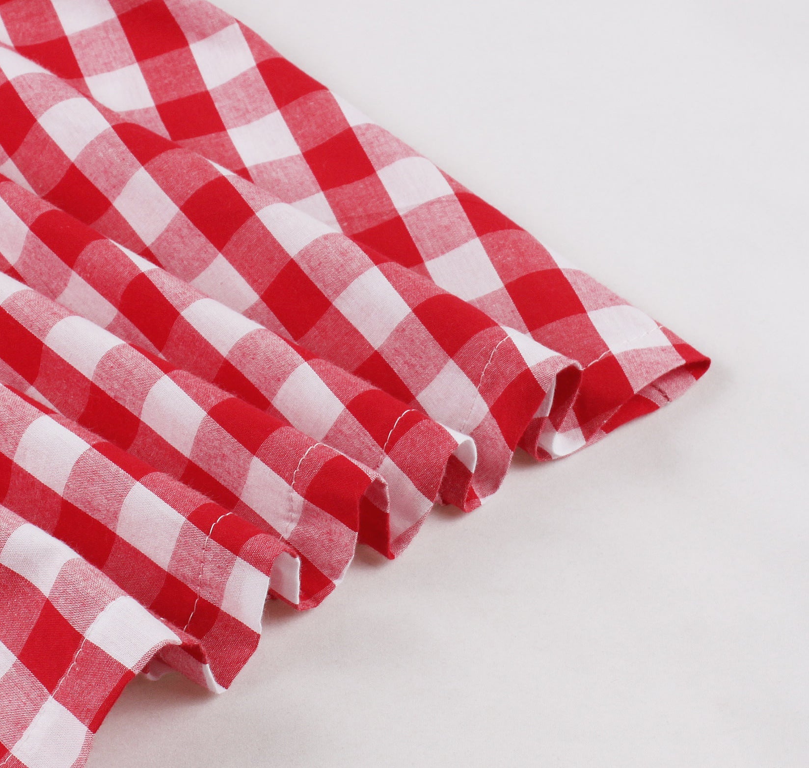 European and American Amazon cross-border suit collar plaid retro ruffled strap waist Hepburn style women's dress - Cozy & Co. Market